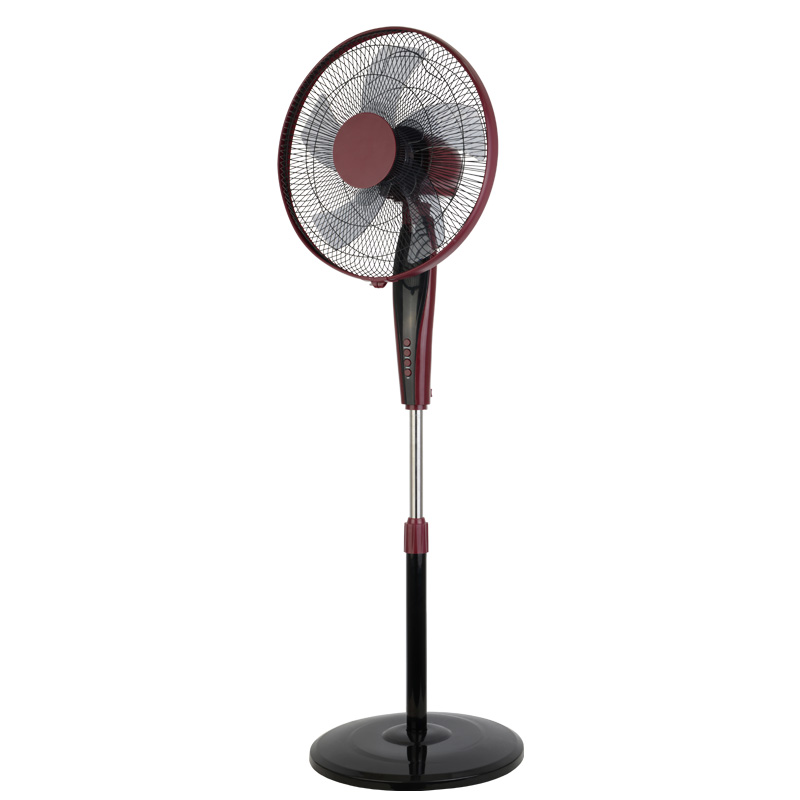 Windfeel 220v 50hz 3 plastic blade 16 inch stand fan with 3 speed control