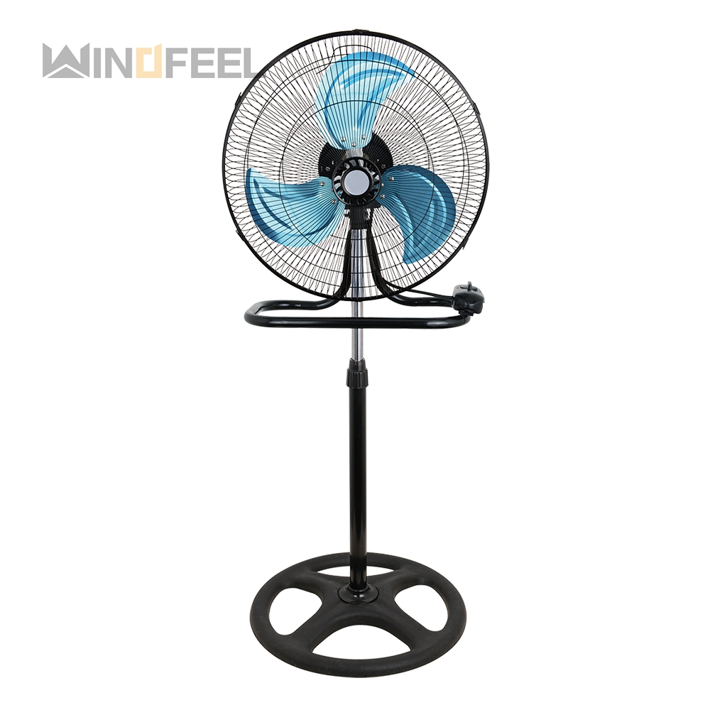 windfeel 3 in 1 Big Power Oscillating Metal Blade SKD Packing CKD Packing Pedestal 18 inch Stand Fan