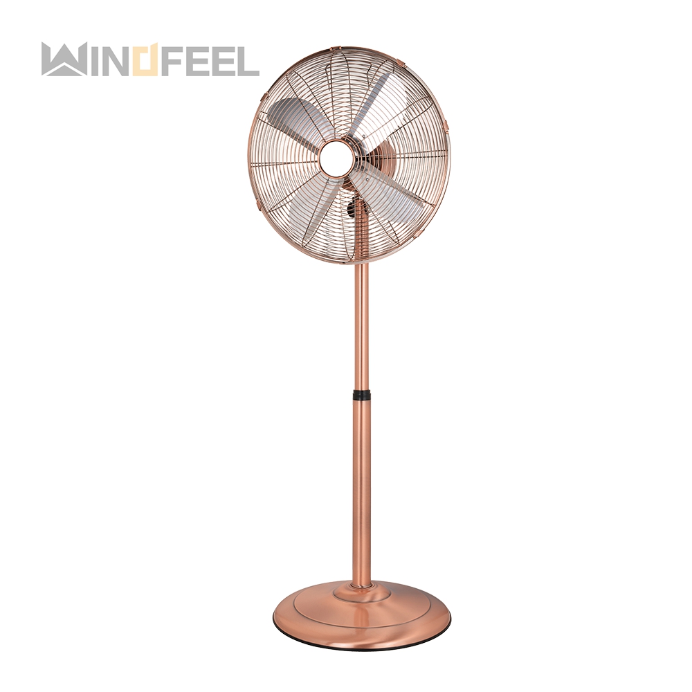 windfeel 4 metal silver blade home use mechanical 16 inch stand fan